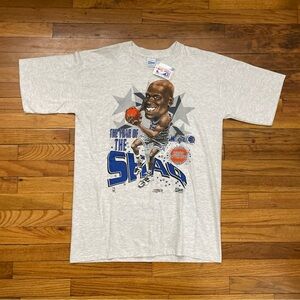 VTG 1993 Orlando Magic Shaquille O’Neal Rookie of The Year Graphic T Shirt NWT